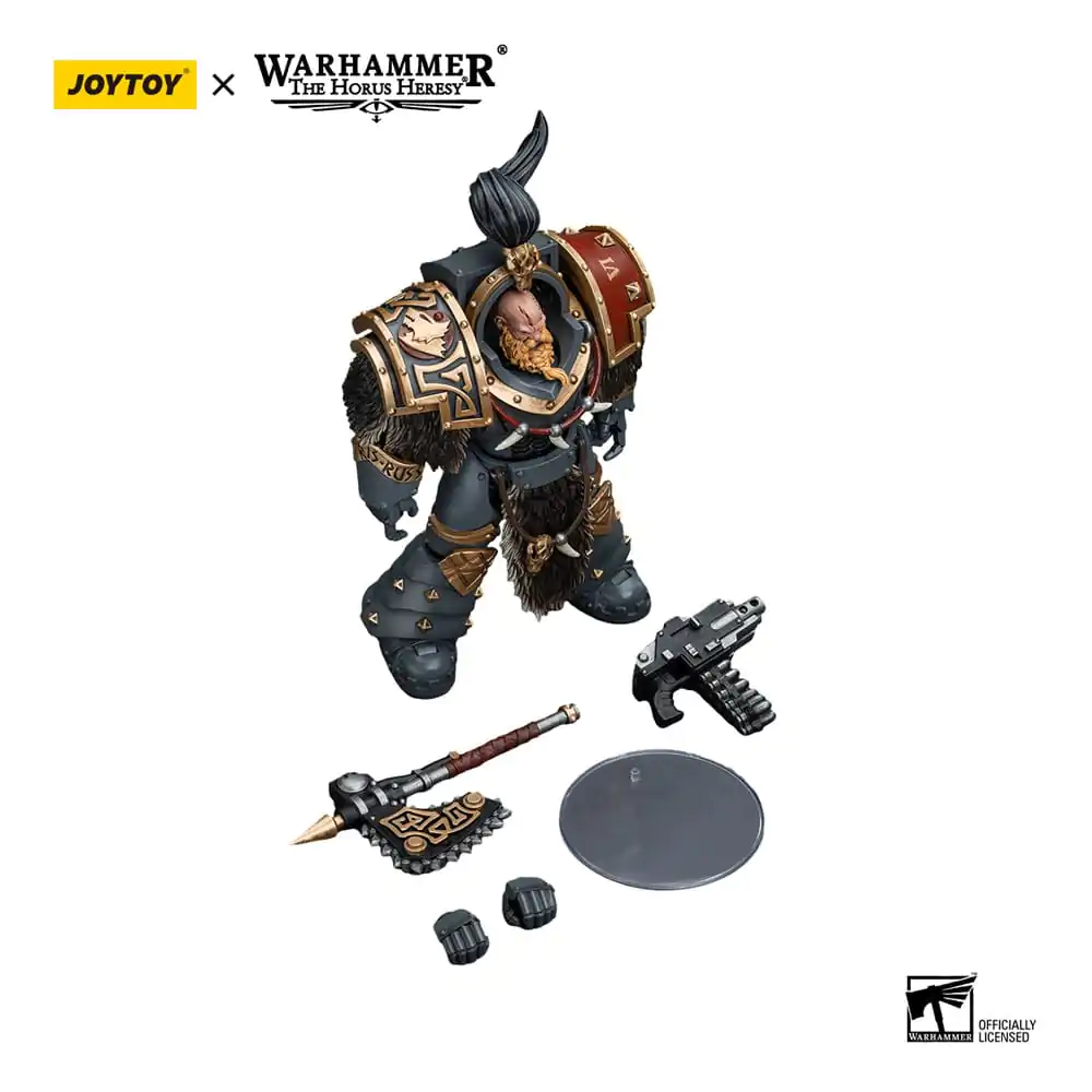 Warhammer The Horus Heresy Figurina de acțiune 1/18 Space Wolves Varagyr Wolf Guard Squad Varagyr Terminator 3 12 cm poza produsului