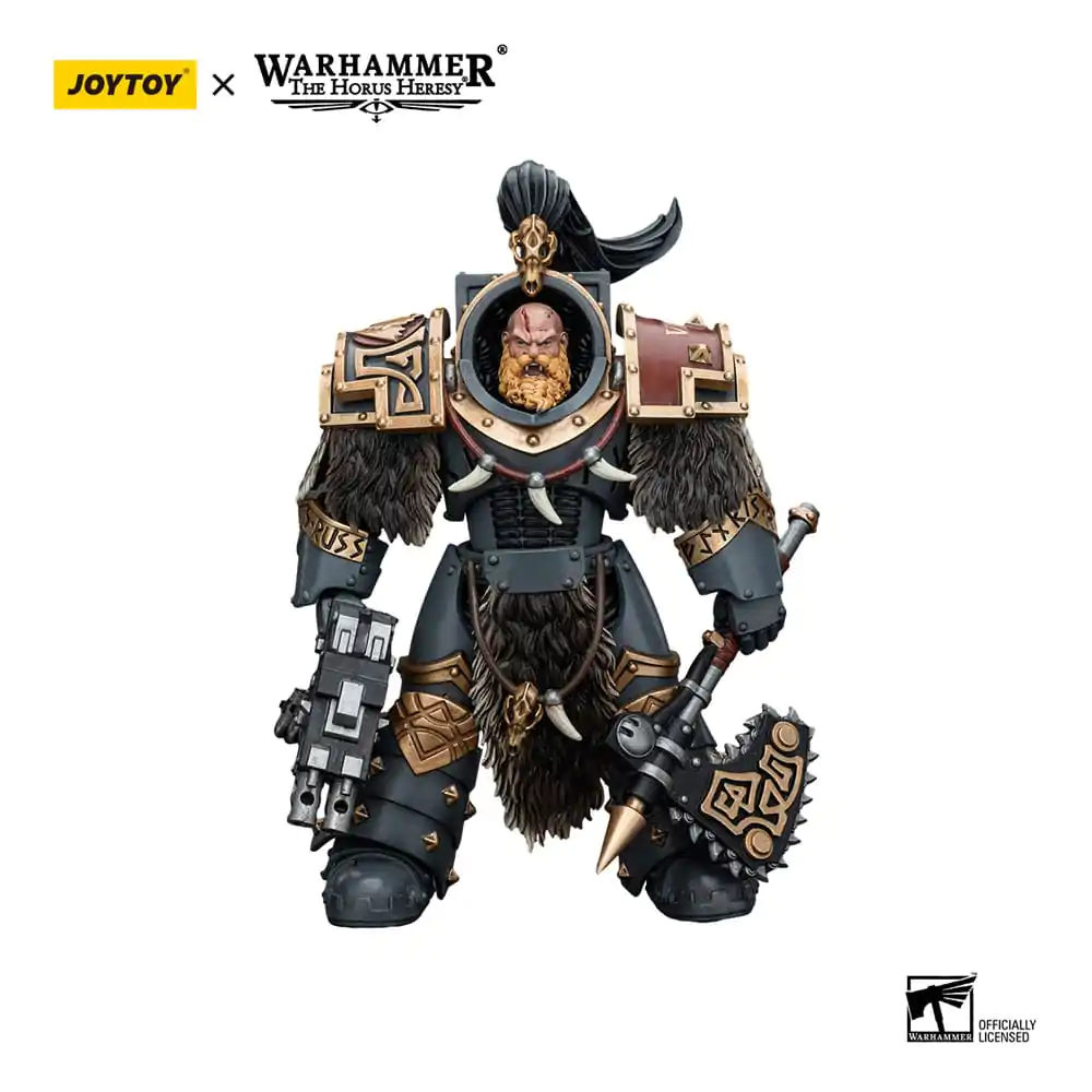 Warhammer The Horus Heresy Figurina de acțiune 1/18 Space Wolves Varagyr Wolf Guard Squad Varagyr Terminator 3 12 cm poza produsului