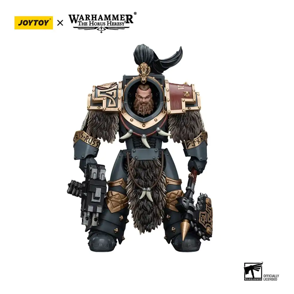 Warhammer The Horus Heresy figurină de acțiune 1/18 Space Wolves Varagyr Wolf Guard Squad Varagyr Terminator 4 12 cm poza produsului