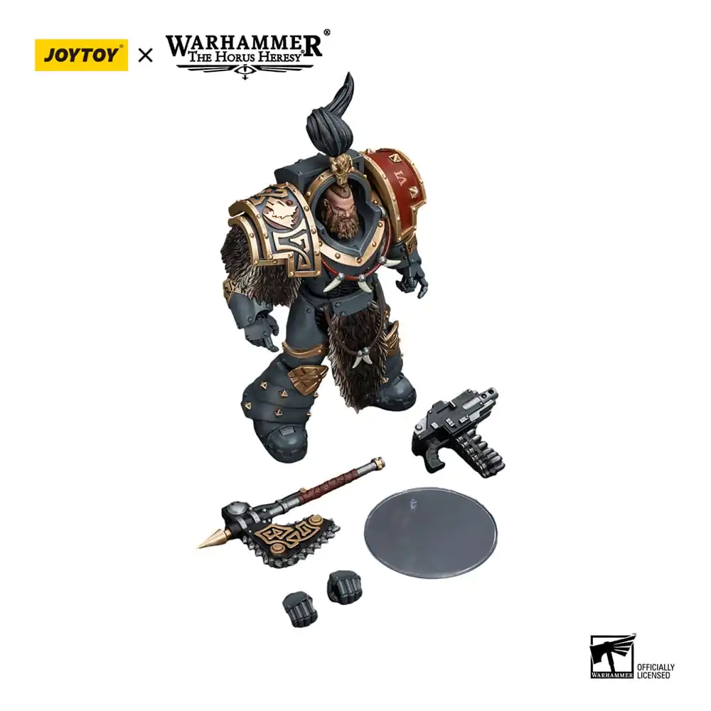 Warhammer The Horus Heresy figurină de acțiune 1/18 Space Wolves Varagyr Wolf Guard Squad Varagyr Terminator 4 12 cm poza produsului