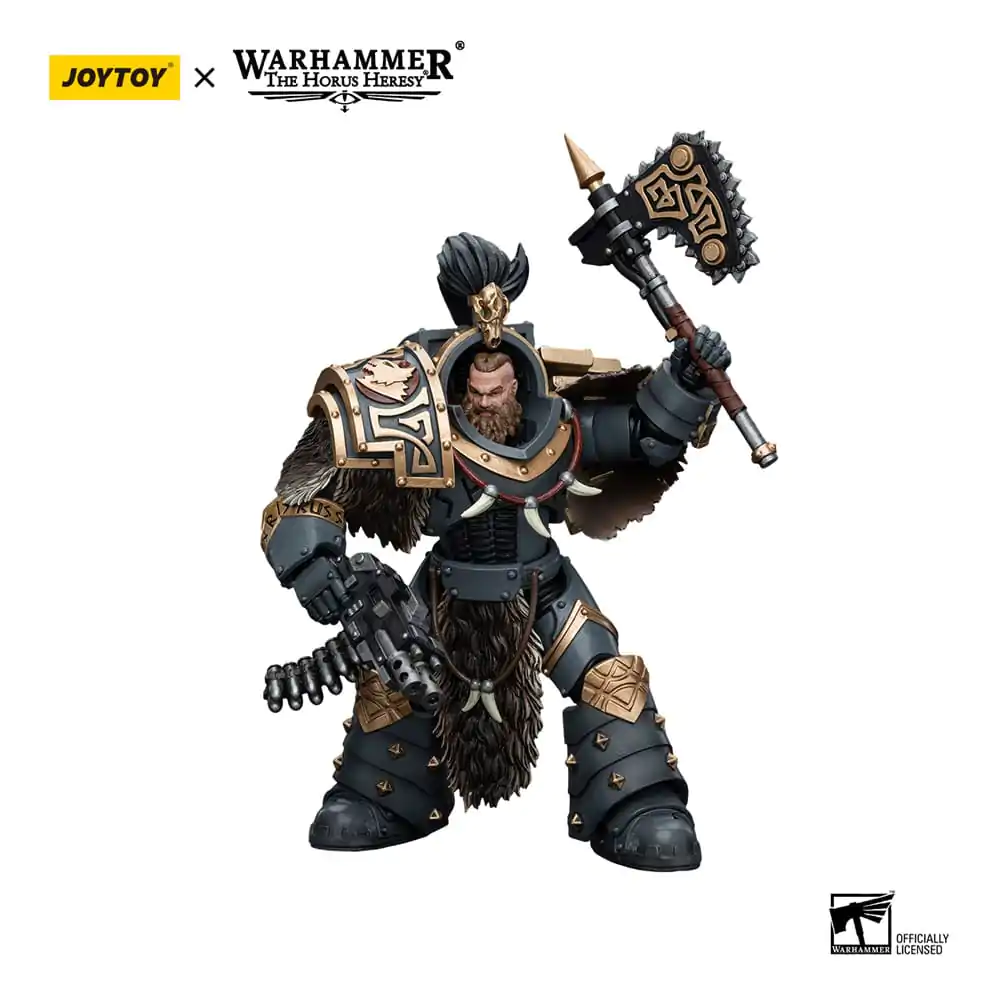 Warhammer The Horus Heresy figurină de acțiune 1/18 Space Wolves Varagyr Wolf Guard Squad Varagyr Terminator 4 12 cm poza produsului