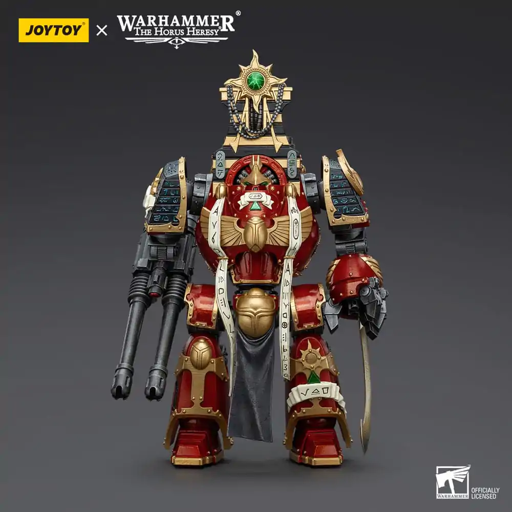 Warhammer The Horus Heresy Figurina de acțiune 1/18 Thousand Sons Contemptor-Osiron Dreadnought cu Gravis Force Blade Și Gravis Autocannon 30 cm poza produsului