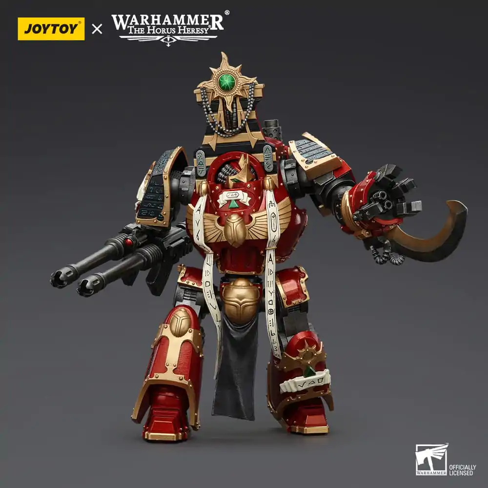 Warhammer The Horus Heresy Figurina de acțiune 1/18 Thousand Sons Contemptor-Osiron Dreadnought cu Gravis Force Blade Și Gravis Autocannon 30 cm poza produsului