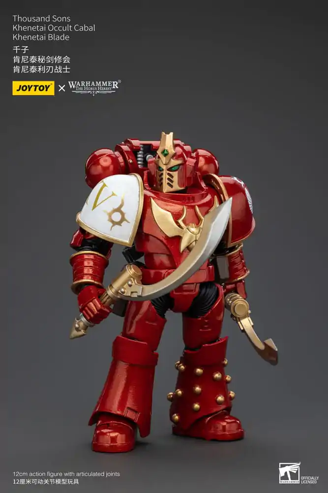 Warhammer The Horus Heresy Figurina de acțiune 1/18 Thousand Sons Khenetai Occult Cabal Khenetai Blade 12 cm poza produsului