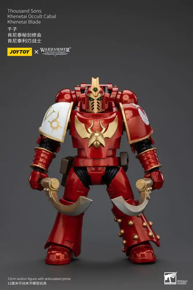 Warhammer The Horus Heresy Figurina de acțiune 1/18 Thousand Sons Khenetai Occult Cabal Khenetai Blade 12 cm poza produsului