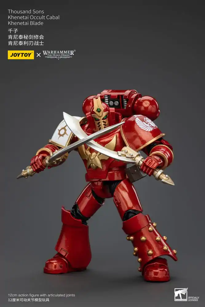 Warhammer The Horus Heresy Figurina de acțiune 1/18 Thousand Sons Khenetai Occult Cabal Khenetai Blade 12 cm poza produsului