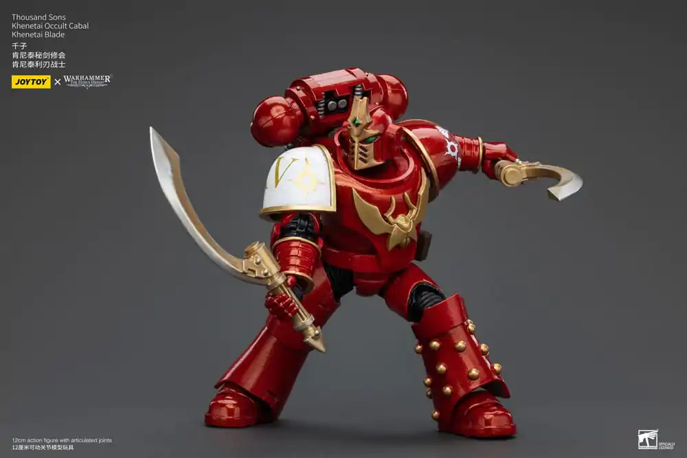 Warhammer The Horus Heresy Figurina de acțiune 1/18 Thousand Sons Khenetai Occult Cabal Khenetai Blade 12 cm poza produsului