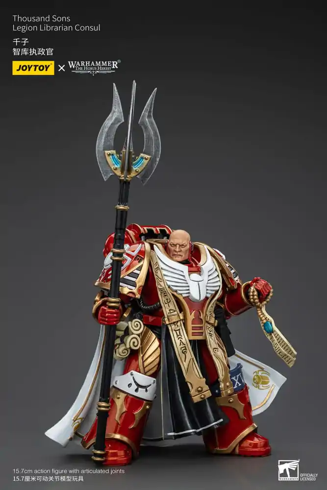 Warhammer The Horus Heresy Figurina de acțiune 1/18 Thousand Sons Legion Librarian Consut 16 cm poza produsului