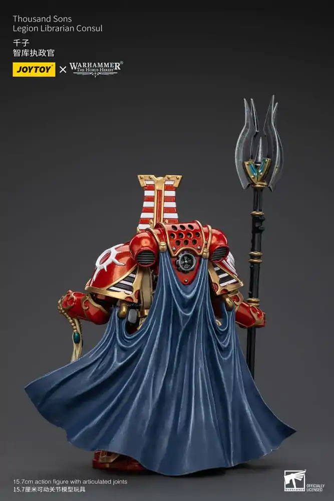 Warhammer The Horus Heresy Figurina de acțiune 1/18 Thousand Sons Legion Librarian Consut 16 cm poza produsului