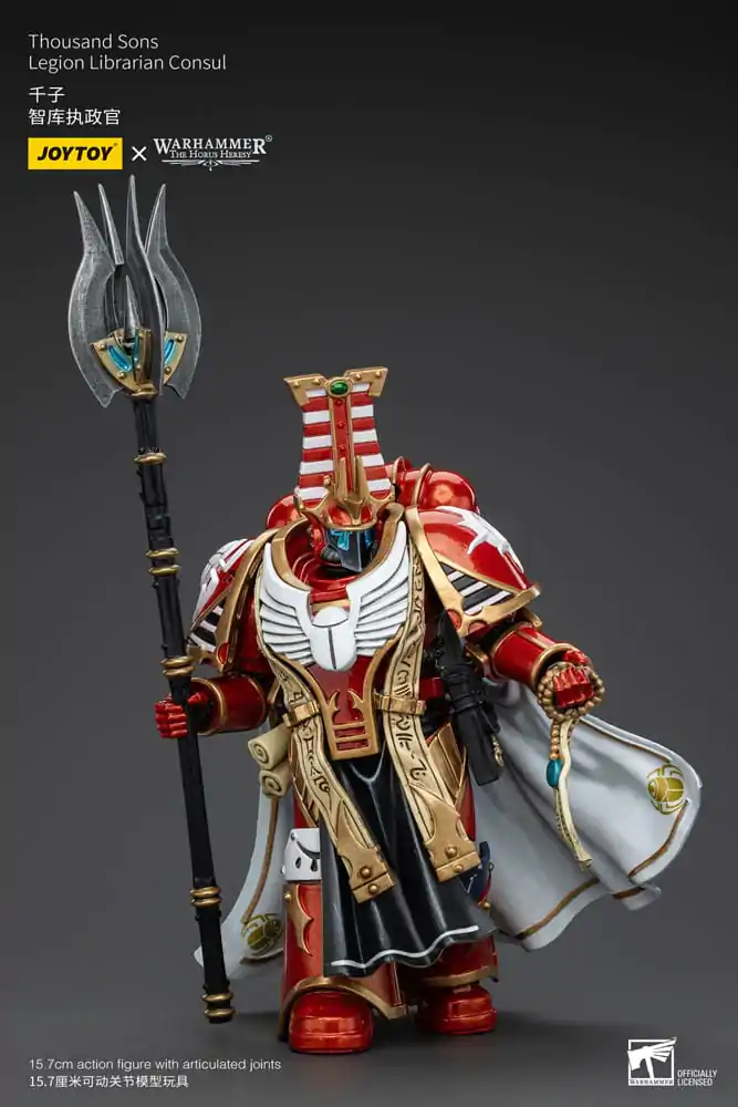 Warhammer The Horus Heresy Figurina de acțiune 1/18 Thousand Sons Legion Librarian Consut 16 cm poza produsului