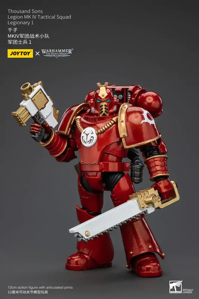 Figurină de acțiune Warhammer The Horus Heresy 1/18 Thousand Sons Legion MK IV Tactical Squad Legionar 1 12 cm poza produsului