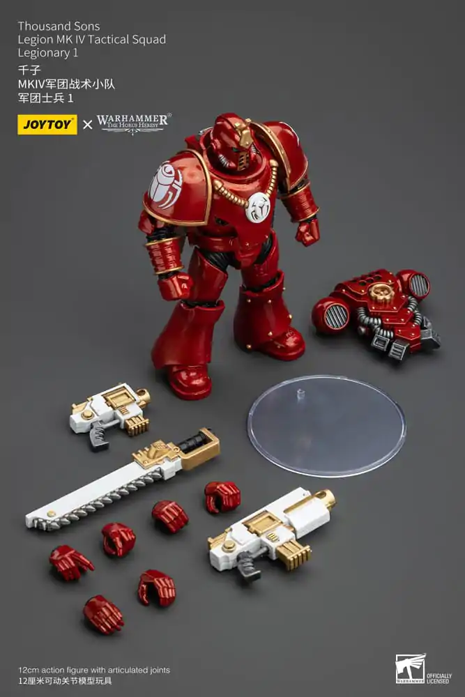 Figurină de acțiune Warhammer The Horus Heresy 1/18 Thousand Sons Legion MK IV Tactical Squad Legionar 1 12 cm poza produsului