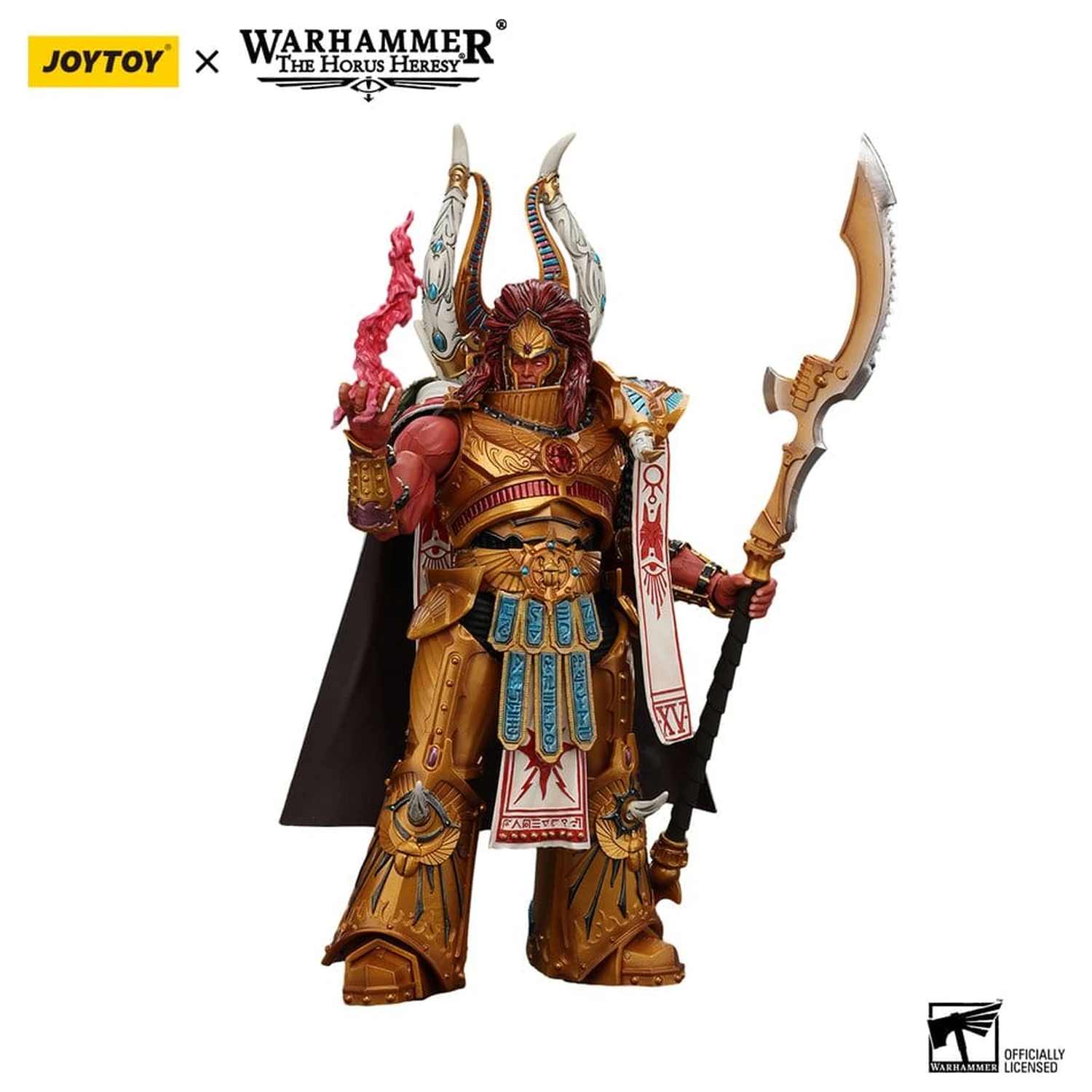 Figurină de acțiune Warhammer The Horus Heresy 1/18 Thousand sons Magnus the Red Primarch of the XVth Legion 12 cm poza produsului