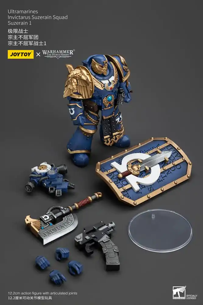 Figurină de acțiune Warhammer The Horus Heresy 1/18 Ultramarines Invictarus Suzerain Squad Suzerain 1 12 cm poza produsului