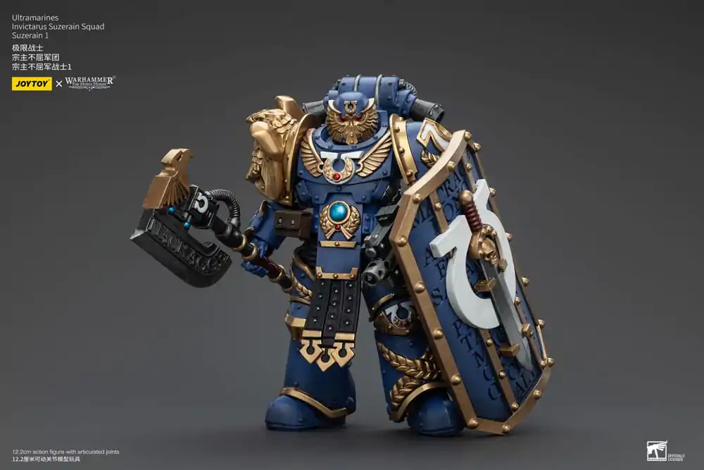 Figurină de acțiune Warhammer The Horus Heresy 1/18 Ultramarines Invictarus Suzerain Squad Suzerain 1 12 cm poza produsului