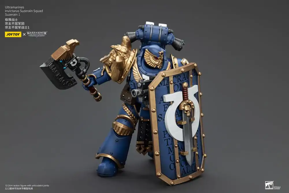 Figurină de acțiune Warhammer The Horus Heresy 1/18 Ultramarines Invictarus Suzerain Squad Suzerain 1 12 cm poza produsului