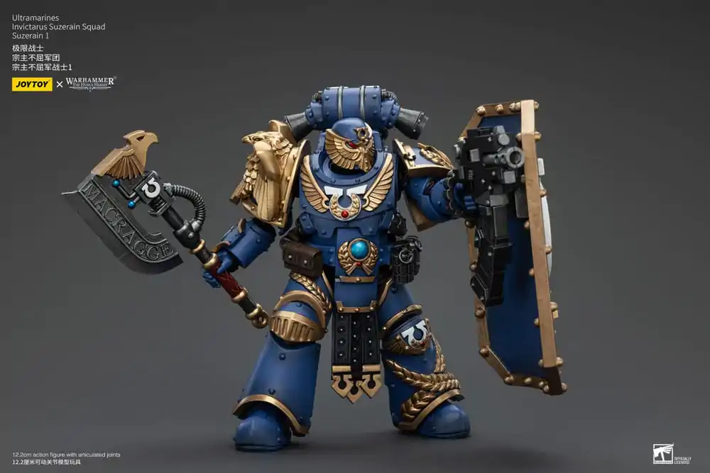 Figurină de acțiune Warhammer The Horus Heresy 1/18 Ultramarines Invictarus Suzerain Squad Suzerain 1 12 cm poza produsului