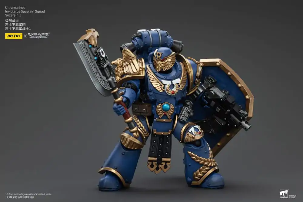 Figurină de acțiune Warhammer The Horus Heresy 1/18 Ultramarines Invictarus Suzerain Squad Suzerain 1 12 cm poza produsului