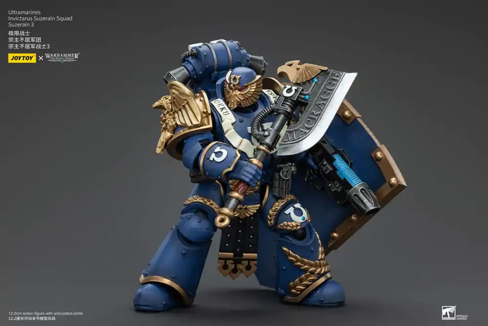 Figurină de acțiune Warhammer The Horus Heresy 1/18 Ultramarines Invictarus Suzerain Squad Suzerain 3 12 cm poza produsului