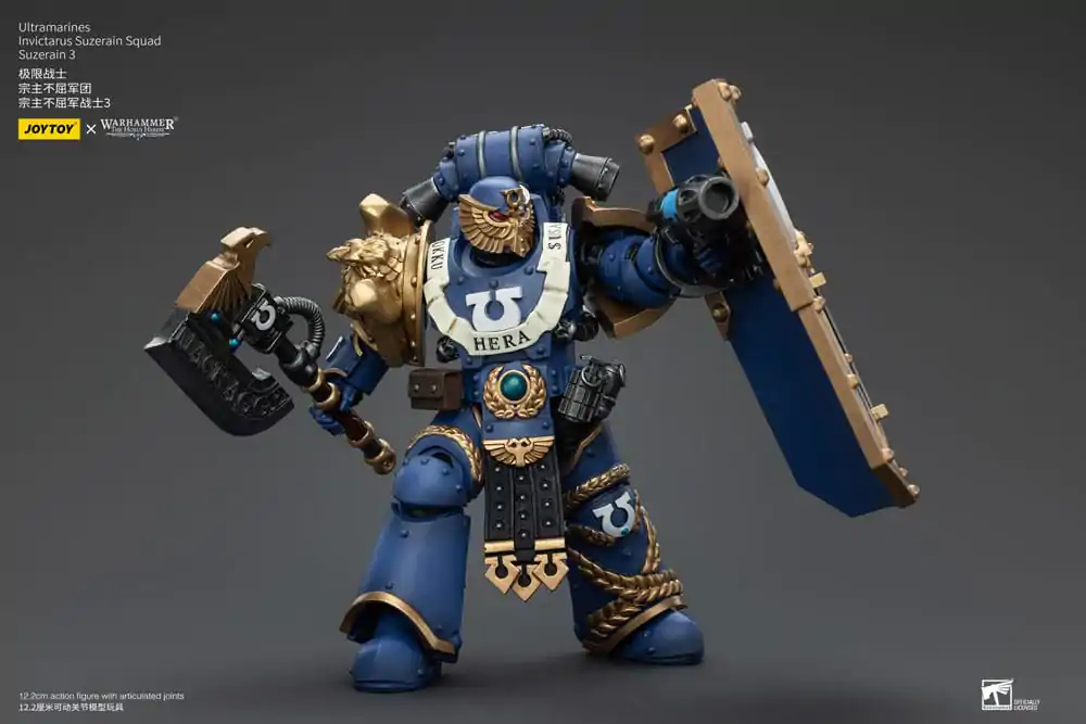 Figurină de acțiune Warhammer The Horus Heresy 1/18 Ultramarines Invictarus Suzerain Squad Suzerain 3 12 cm poza produsului