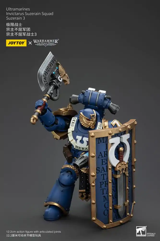 Figurină de acțiune Warhammer The Horus Heresy 1/18 Ultramarines Invictarus Suzerain Squad Suzerain 3 12 cm poza produsului