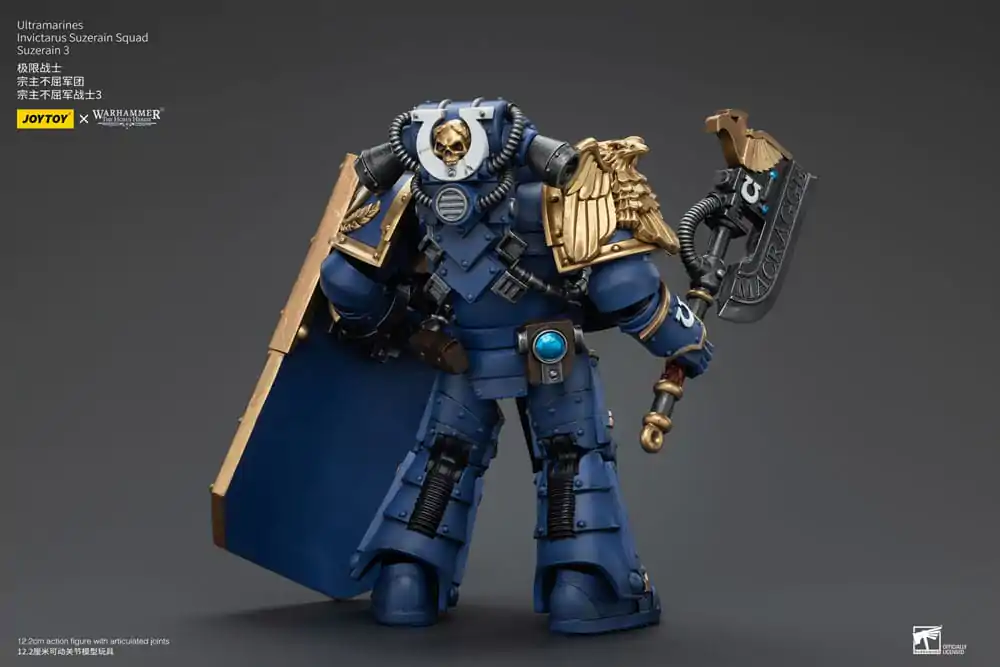 Figurină de acțiune Warhammer The Horus Heresy 1/18 Ultramarines Invictarus Suzerain Squad Suzerain 3 12 cm poza produsului