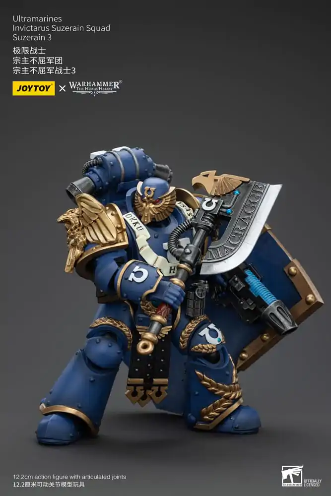 Figurină de acțiune Warhammer The Horus Heresy 1/18 Ultramarines Invictarus Suzerain Squad Suzerain 3 12 cm poza produsului