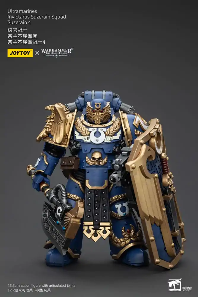 Warhammer The Horus Heresy Figurina de Acțiune 1/18 Ultramarines Invictarus Suzerain Squad Suzerain 4 12 cm poza produsului