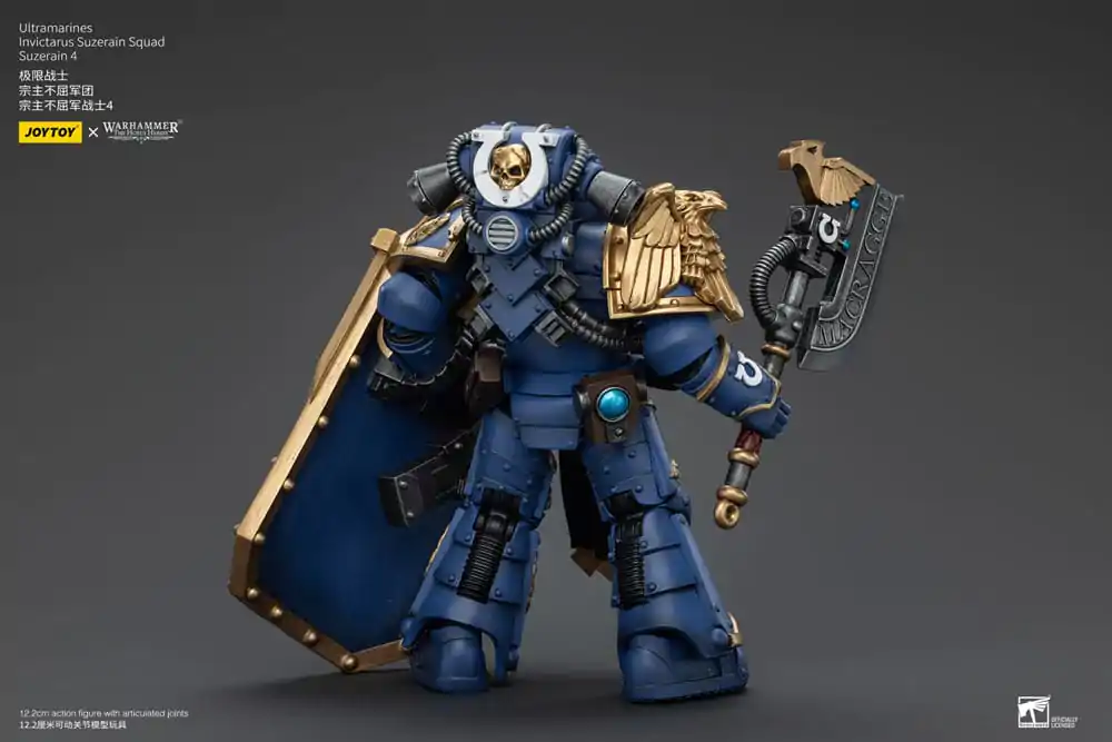 Warhammer The Horus Heresy Figurina de Acțiune 1/18 Ultramarines Invictarus Suzerain Squad Suzerain 4 12 cm poza produsului