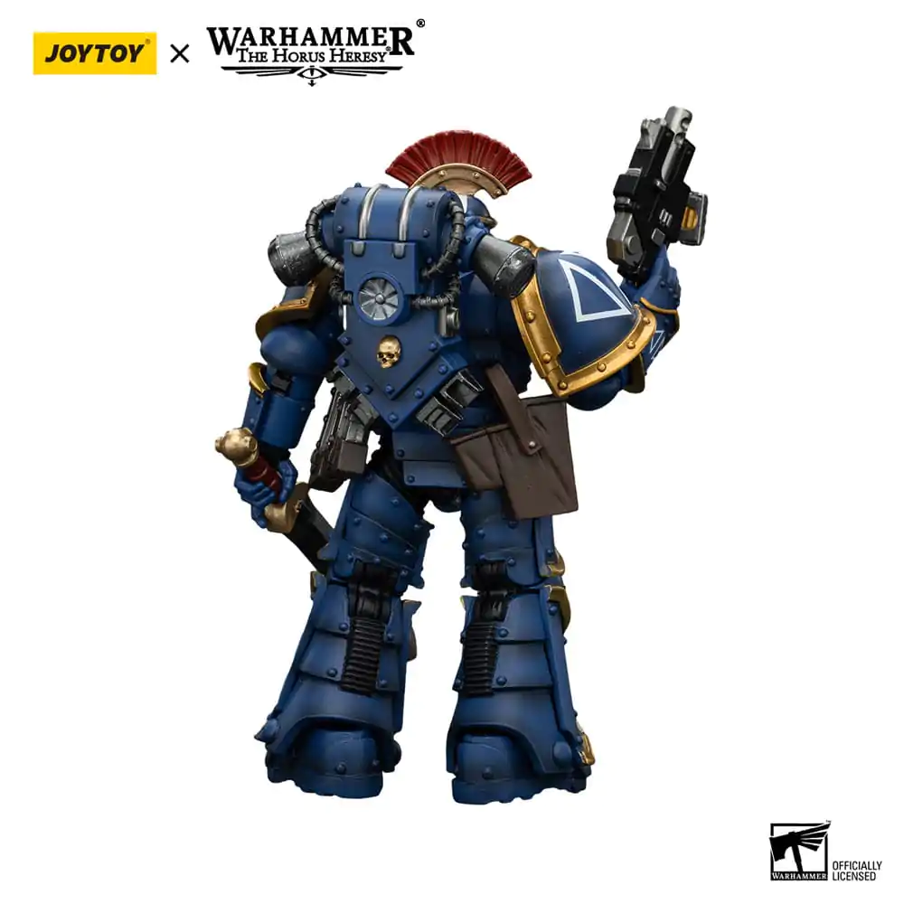 Warhammer The Horus Heresy figurină de acțiune 1/18 Ultramarines Legion MKIII Tactical Squad Sergeant cu Power Sword 12 cm poza produsului