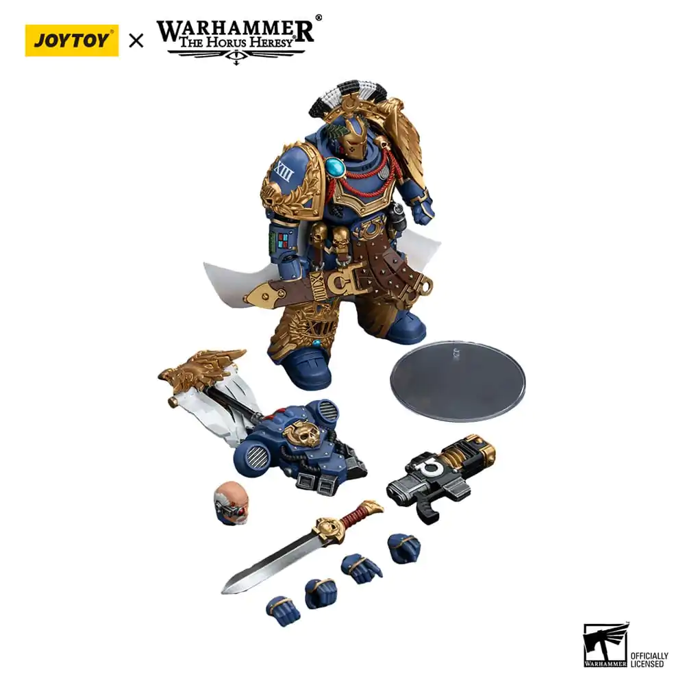 Warhammer The Horus Heresy Figurina de acțiune 1/18 Ultramarines Legion Praetor cu Power Sword și Volkite Serpenta 12 cm poza produsului