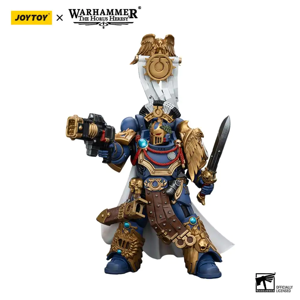 Warhammer The Horus Heresy Figurina de acțiune 1/18 Ultramarines Legion Praetor cu Power Sword și Volkite Serpenta 12 cm poza produsului