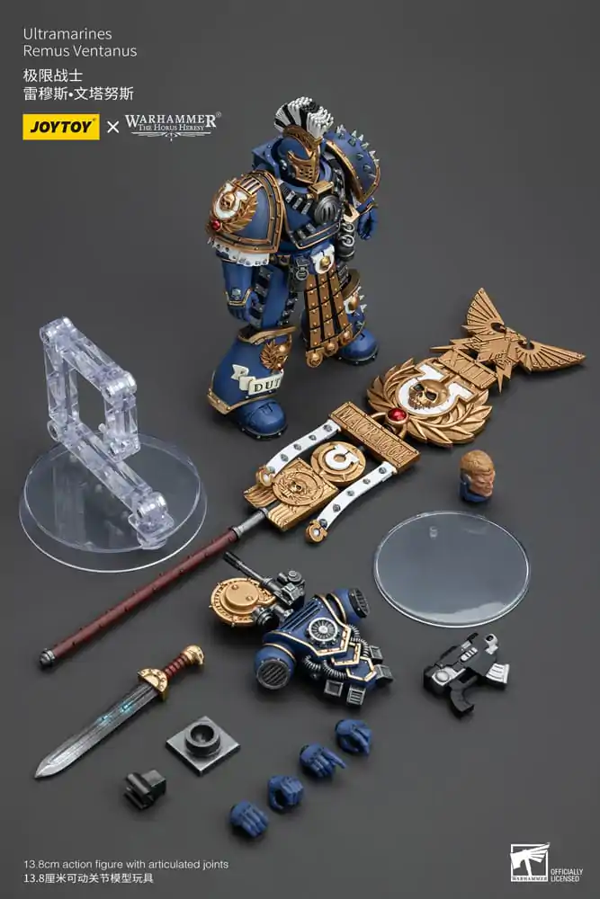 Figurină de acțiune Warhammer The Horus Heresy 1/18 Ultramarines Remus Ventanus 14 cm poza produsului