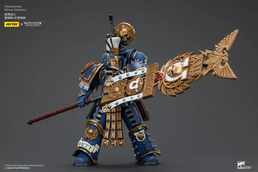 Figurină de acțiune Warhammer The Horus Heresy 1/18 Ultramarines Remus Ventanus 14 cm poza produsului