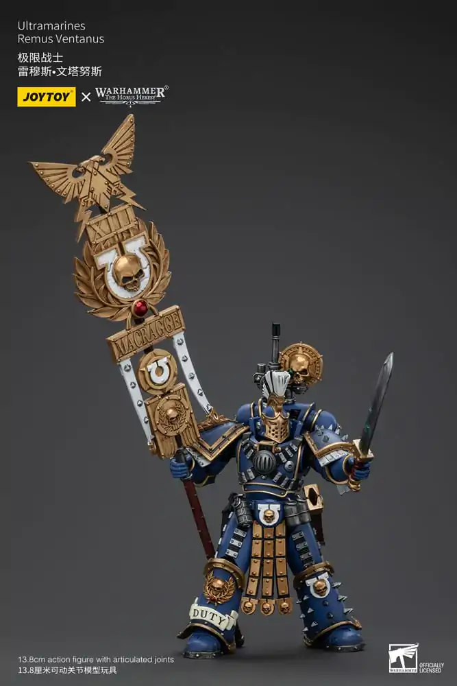 Figurină de acțiune Warhammer The Horus Heresy 1/18 Ultramarines Remus Ventanus 14 cm poza produsului