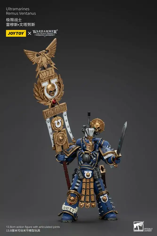 Figurină de acțiune Warhammer The Horus Heresy 1/18 Ultramarines Remus Ventanus 14 cm poza produsului