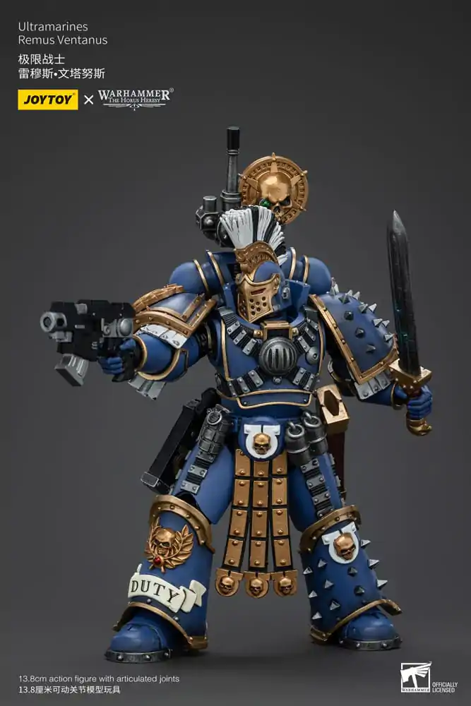 Figurină de acțiune Warhammer The Horus Heresy 1/18 Ultramarines Remus Ventanus 14 cm poza produsului