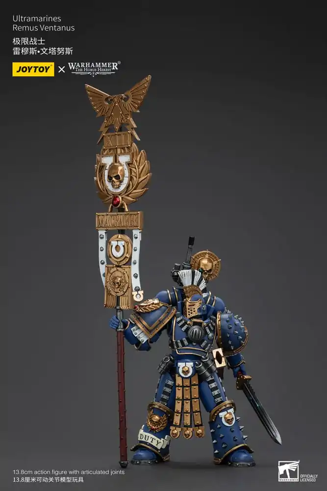 Figurină de acțiune Warhammer The Horus Heresy 1/18 Ultramarines Remus Ventanus 14 cm poza produsului