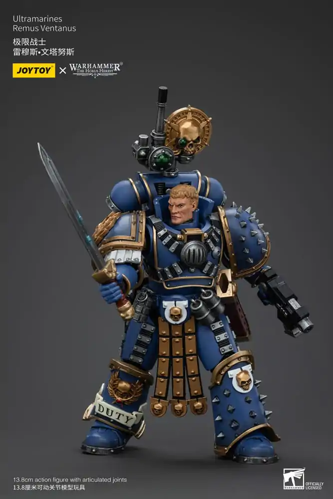 Figurină de acțiune Warhammer The Horus Heresy 1/18 Ultramarines Remus Ventanus 14 cm poza produsului