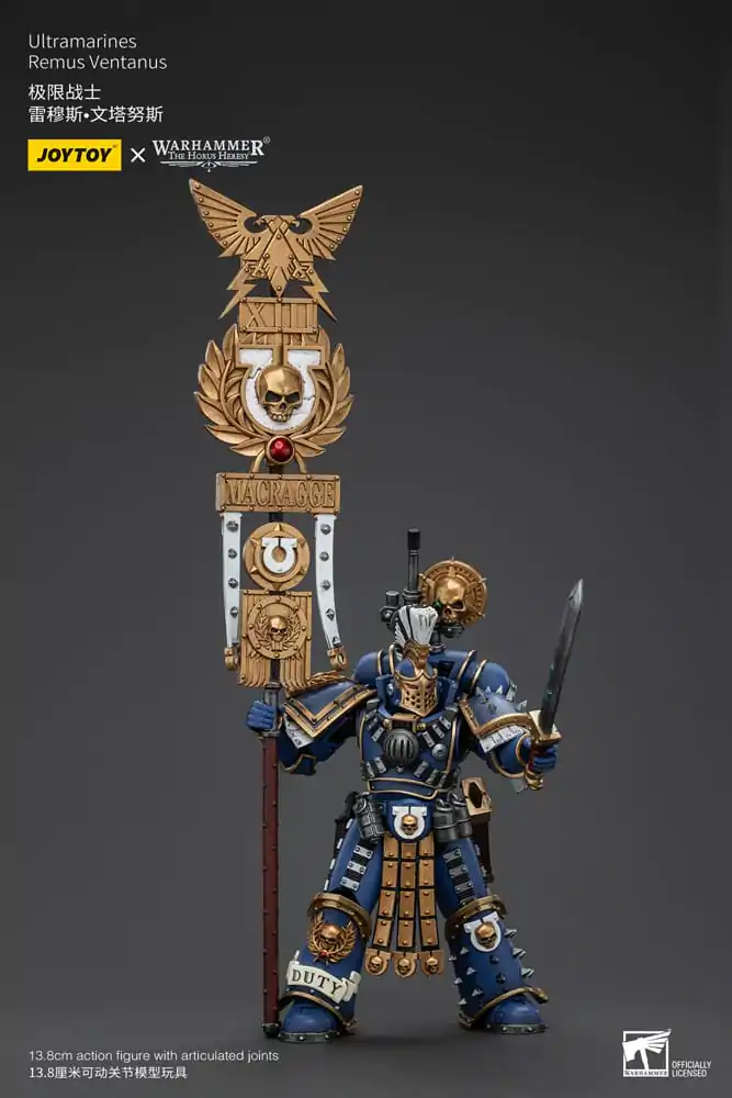 Figurină de acțiune Warhammer The Horus Heresy 1/18 Ultramarines Remus Ventanus 14 cm poza produsului