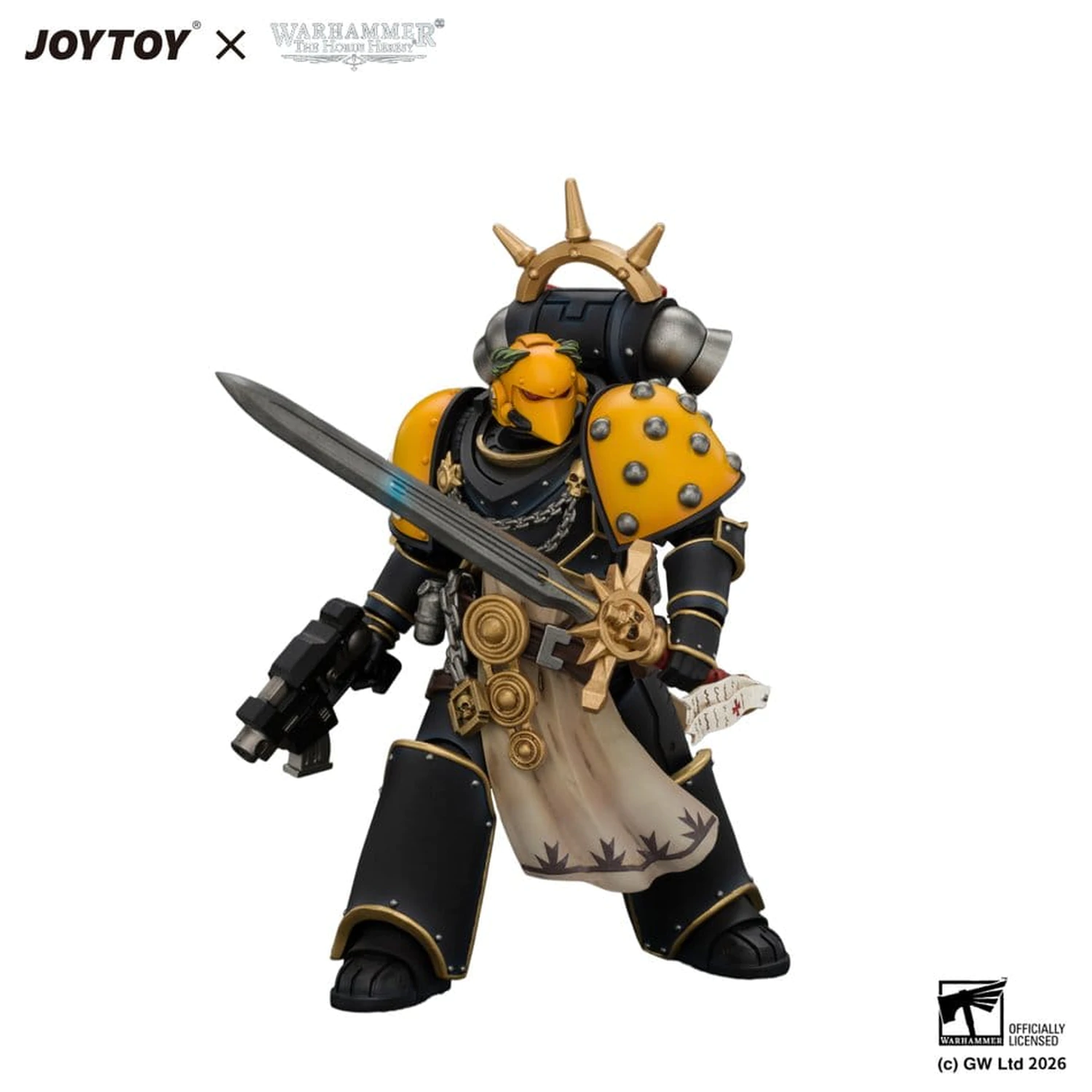 Warhammer The Horus Heresy figurina Champion Consul Imperial Fists 12 cm poza produsului