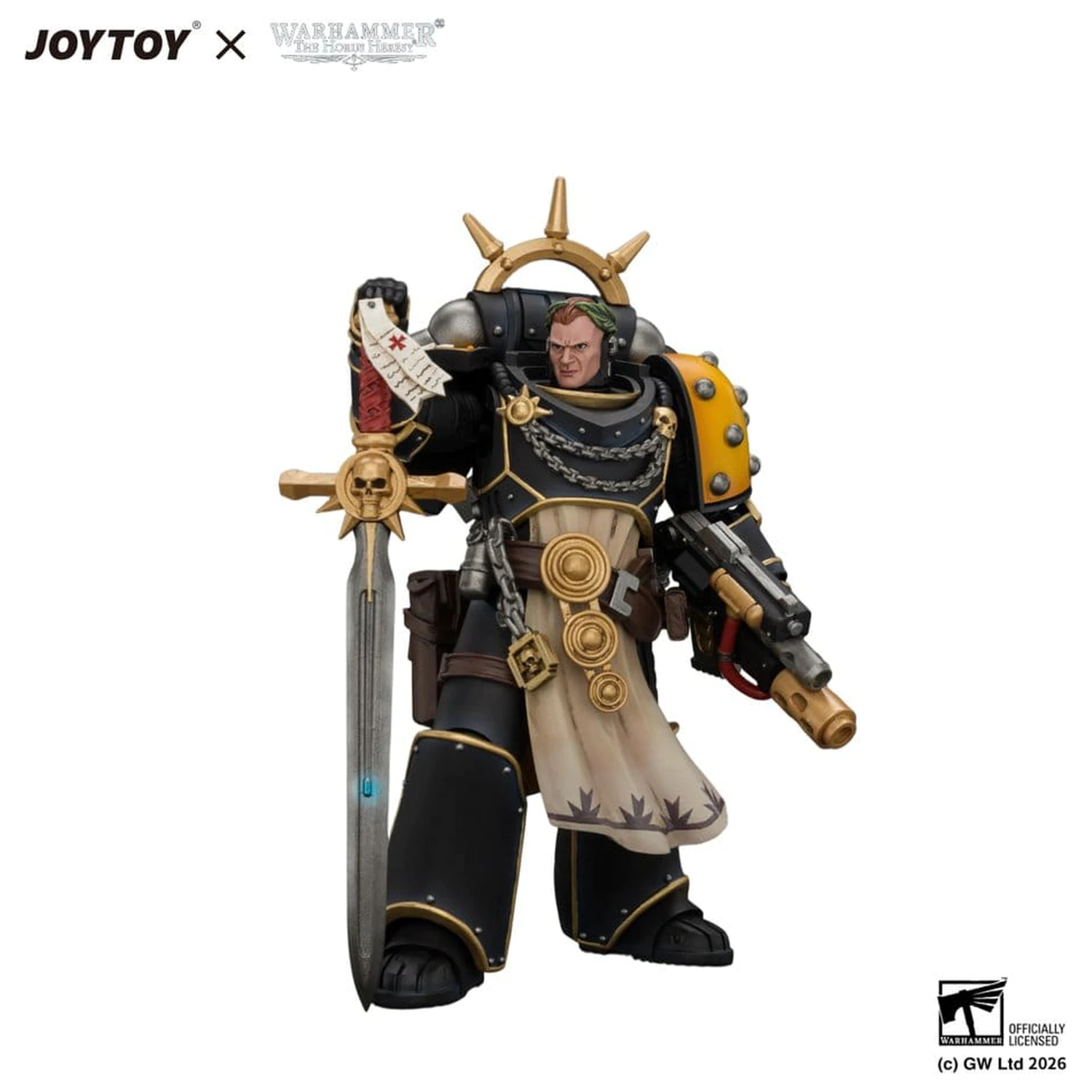 Warhammer The Horus Heresy figurina Champion Consul Imperial Fists 12 cm poza produsului