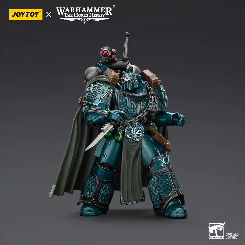 Warhammer The Horus Heresy Figurină de acțiune Alpha Legion Exodus The One who is Many With Sniper Rifle And Power Dagger 12 cm poza produsului