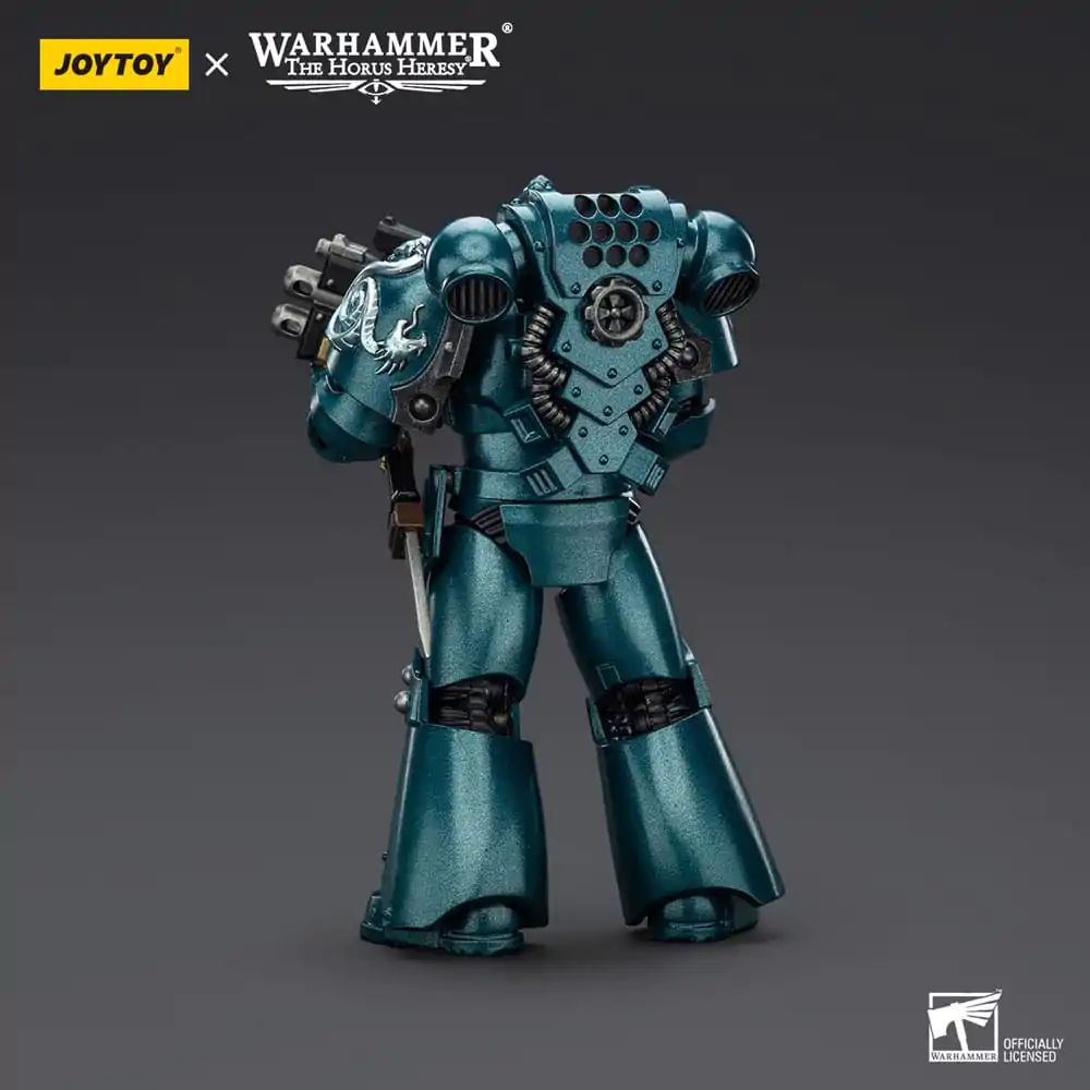 Warhammer The Horus Heresy Figurina de acțiune Alpha Legion Head hunter cu Banestrike Combi-Bolter și Pumnal energetic 20 cm poza produsului
