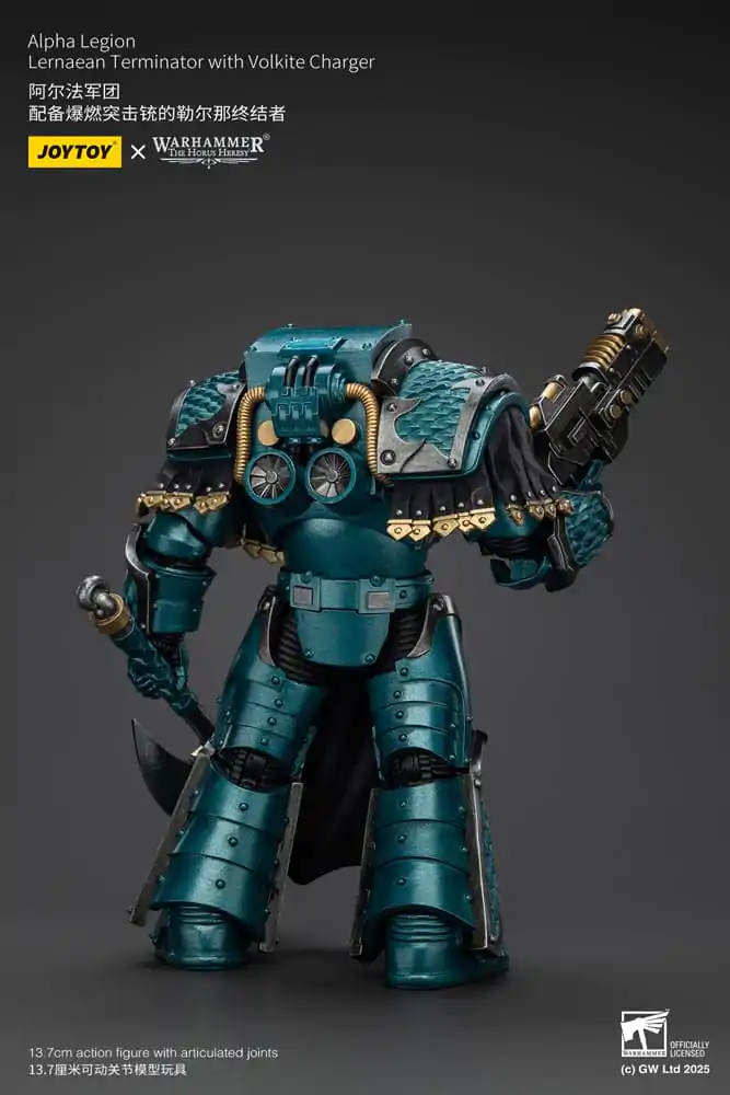 Warhammer The Horus Heresy Figurină de Acțiune Alpha Legion Lernaean Terminator with Volkite Charger 20 cm poza produsului