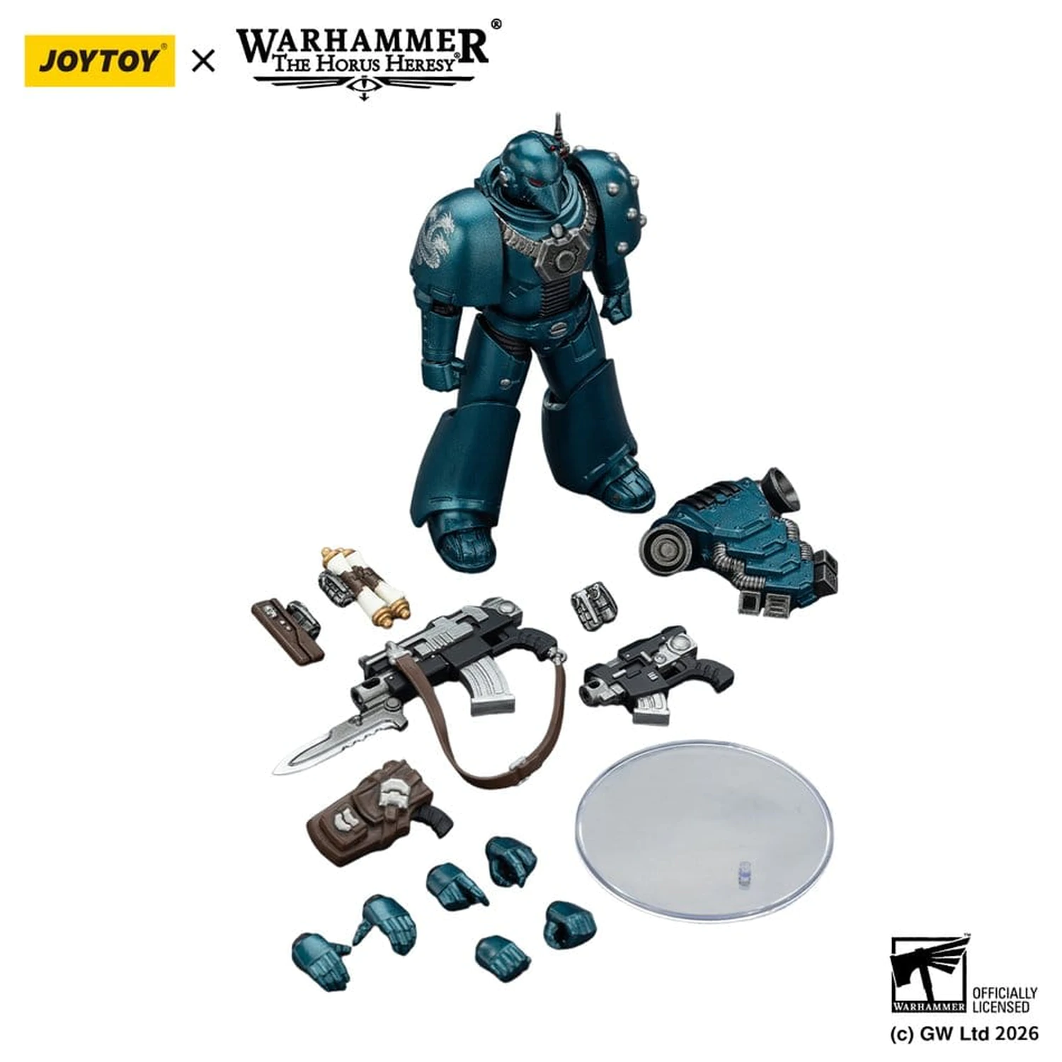 Warhammer The Horus Heresy figurina Alpha Legion MKVI Tactical Legionary 12 cm poza produsului