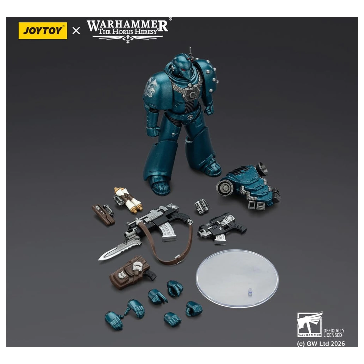 Warhammer The Horus Heresy figurina Alpha Legion MKVI Tactical Legionary 12 cm poza produsului
