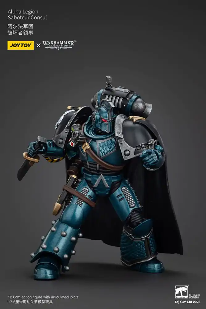 Warhammer The Horus Heresy Figurina de acțiune Alpha Legion Saboteur Consul 20 cm poza produsului