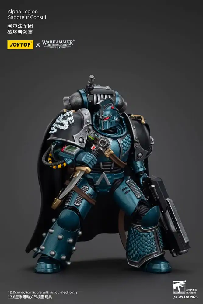 Warhammer The Horus Heresy Figurina de acțiune Alpha Legion Saboteur Consul 20 cm poza produsului