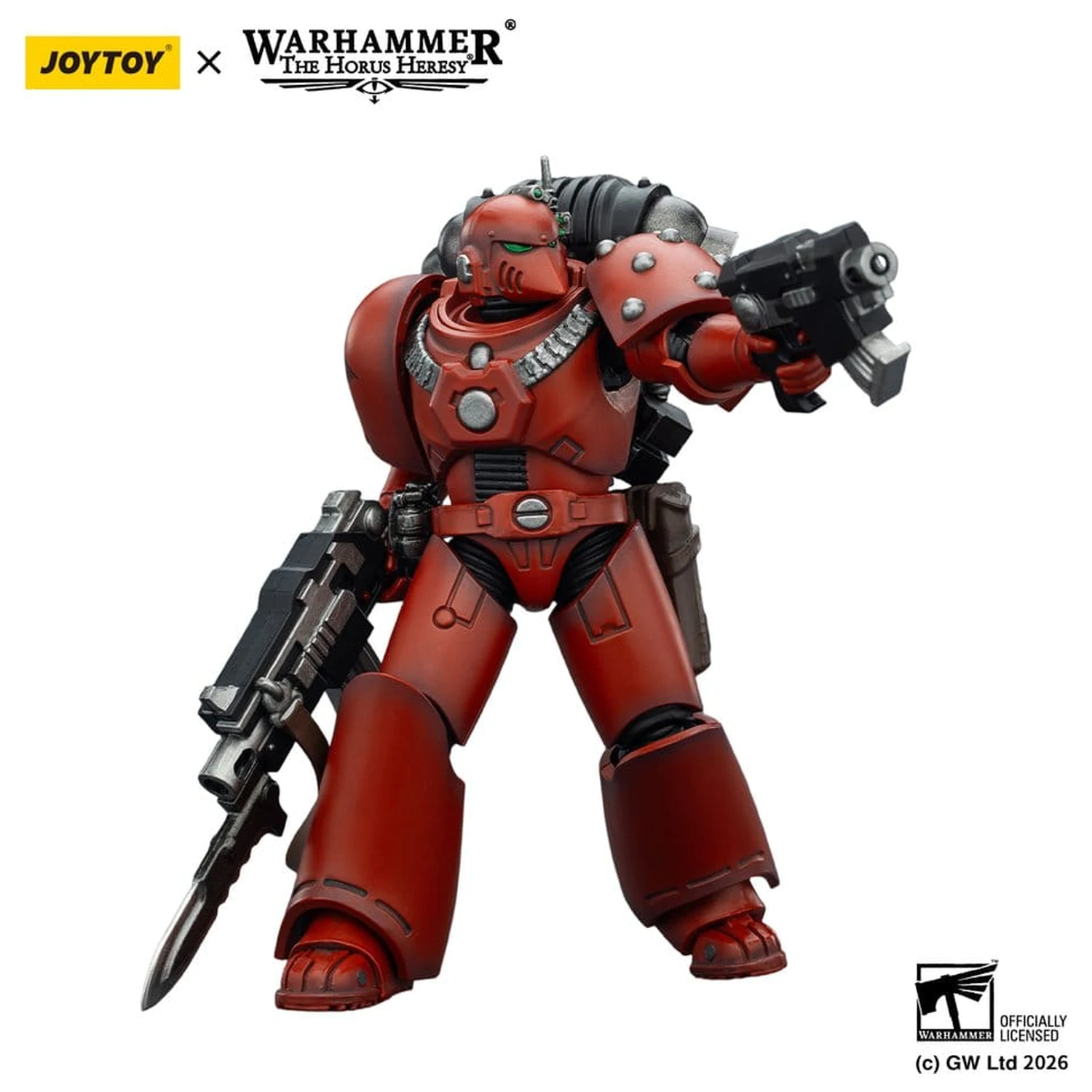 Warhammer The Horus Heresy figurina Blood Angels MKVI Tactical Legionary 12 cm poza produsului